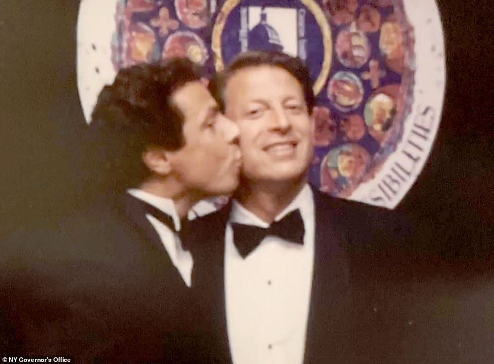 Cuomo kisses gore