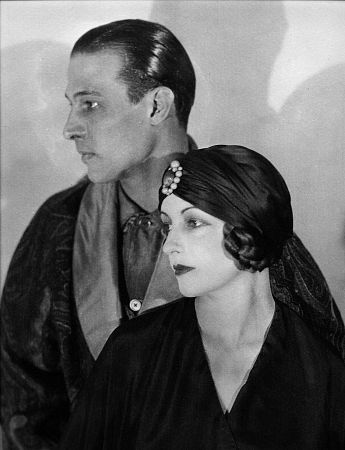 Valentino and Natacha Rambova