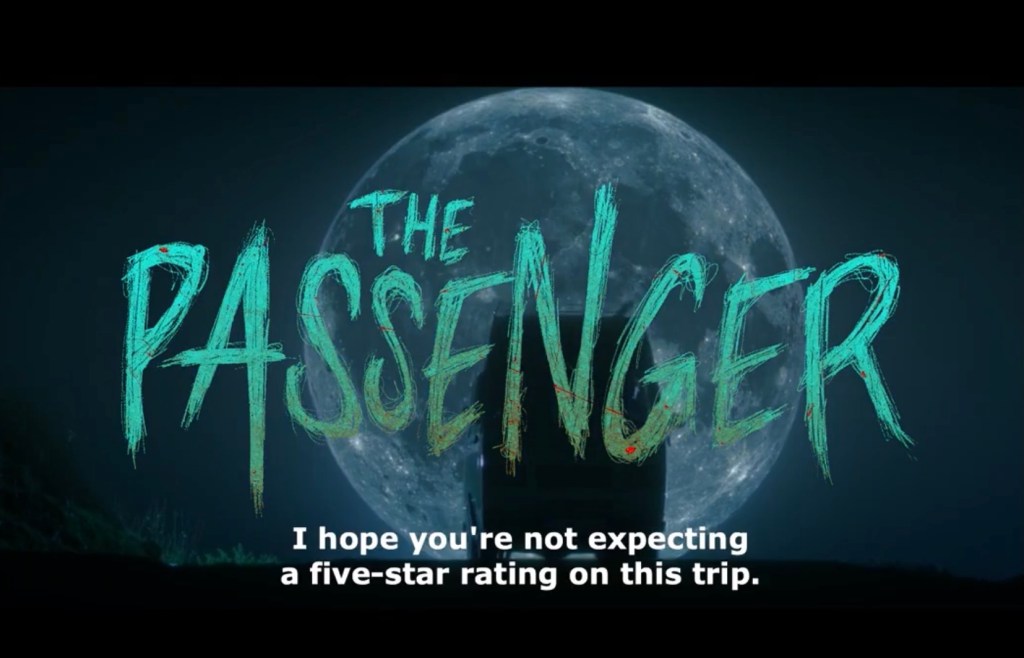 New horror film The Passenger