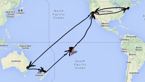 AMERICAN DAZE IN TRANSIT