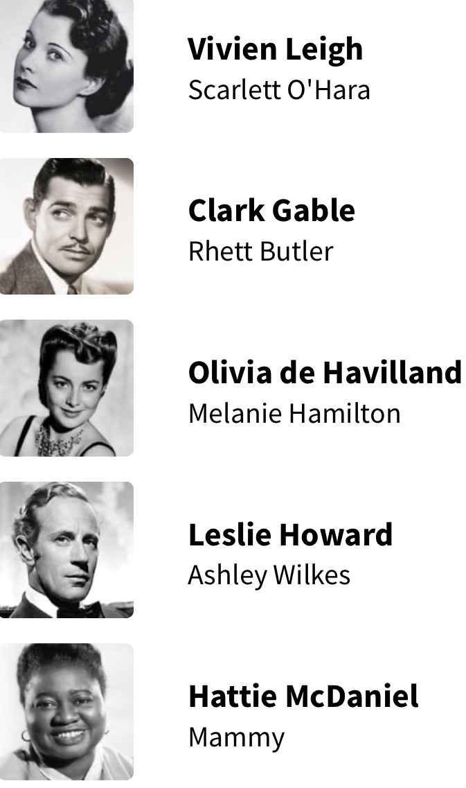 Scarlett O’Hara screen tests