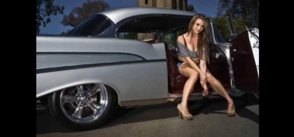 Beautiful women and classic&nbsp;cars