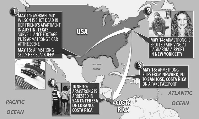 KAITLIN ARMSTRONG CAPTURED