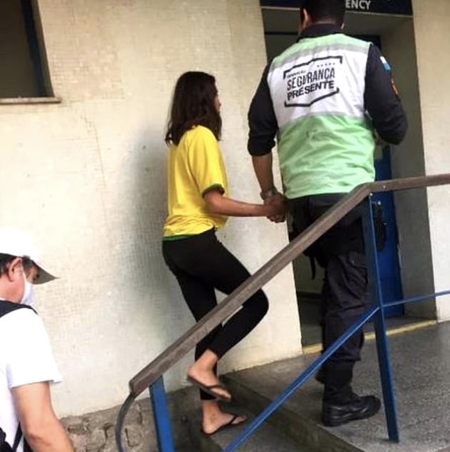 Fashion model found.in Rio slum