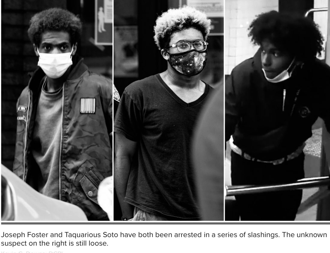 New York subway slashings