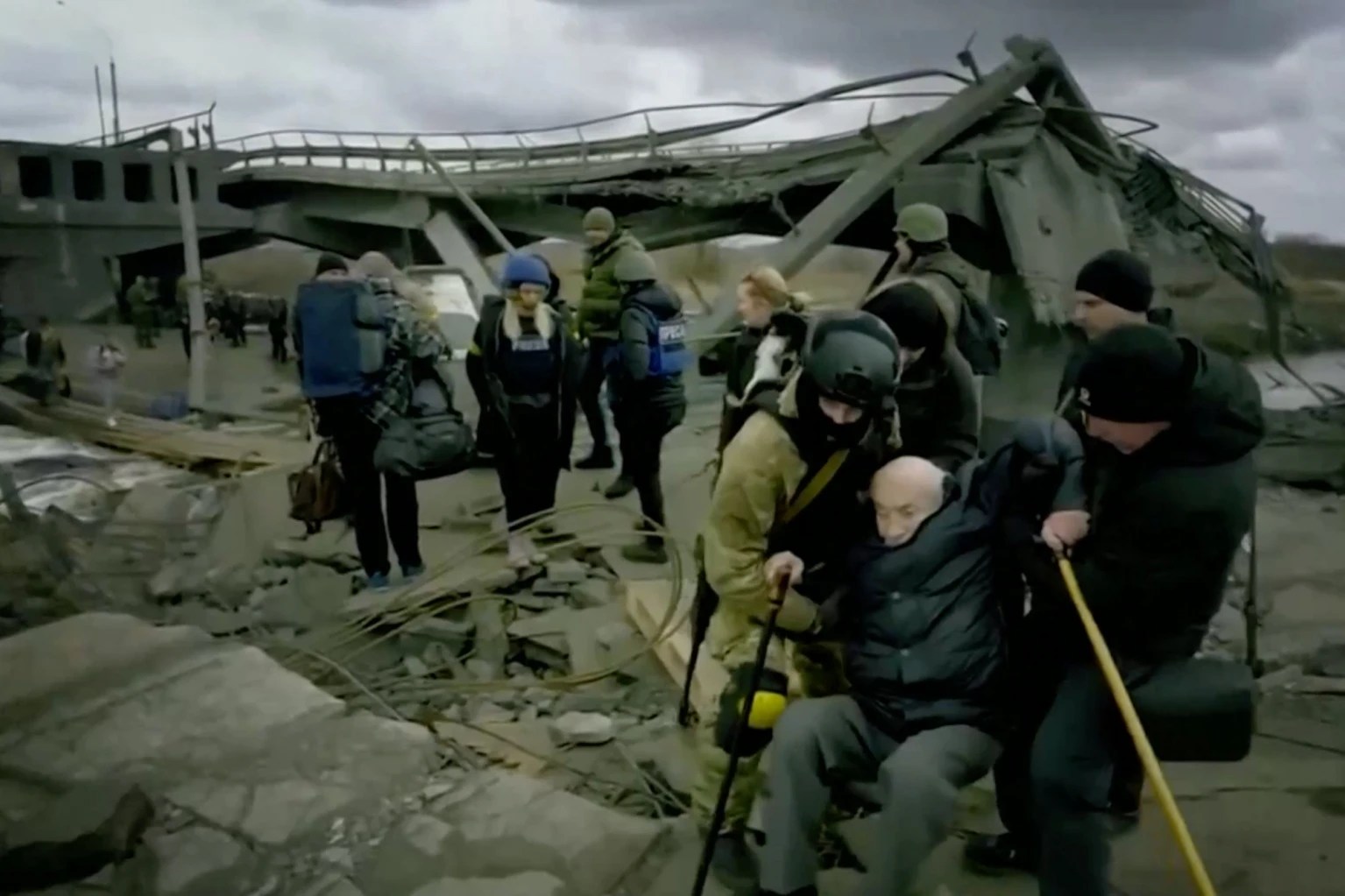 Horror images of Ukraine war