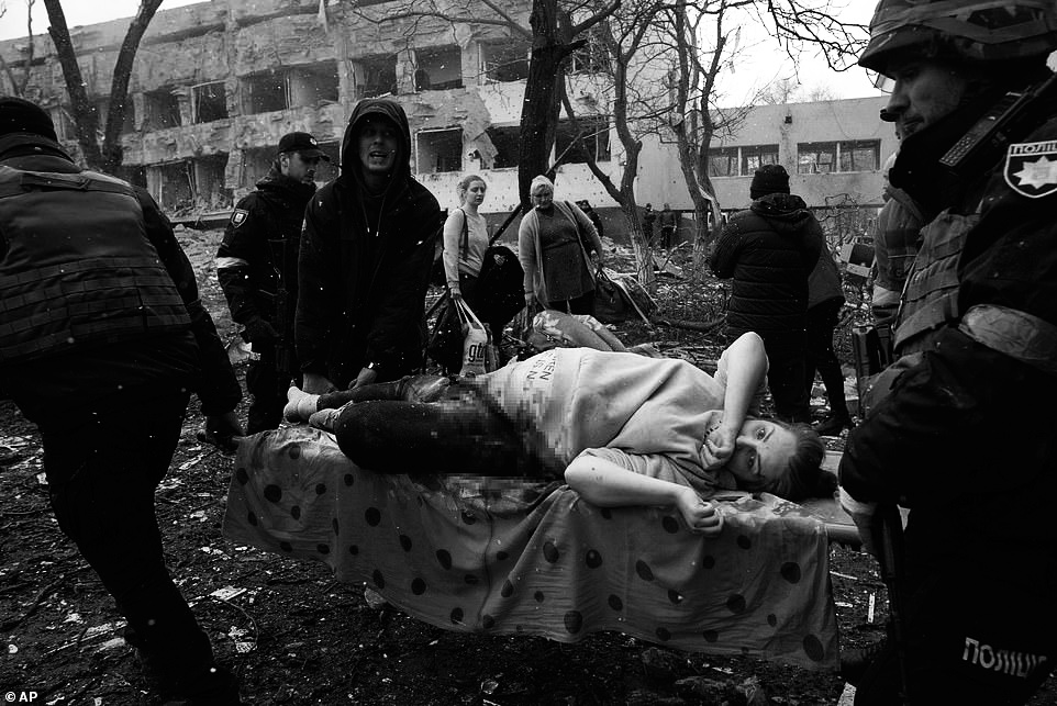 Pregnant woman saved