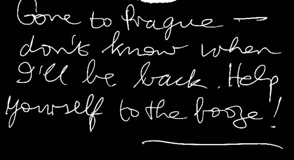 Michelmore leaves suddenly for Prague