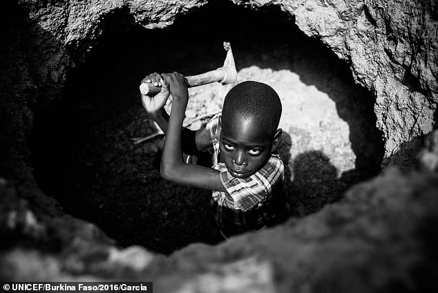 France exploits child miners