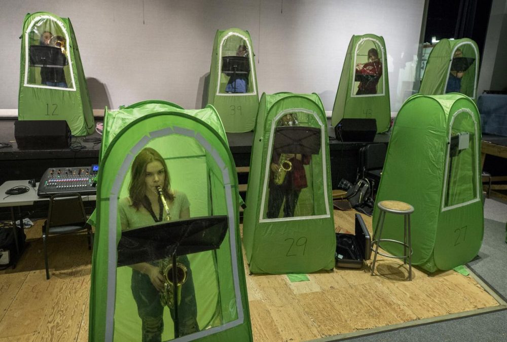 Covid psychos put students in&nbsp;pods