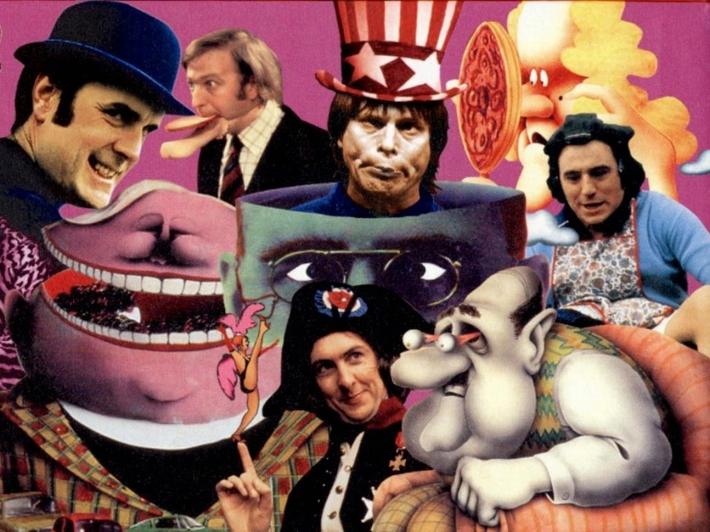 Monty Python comedy legends.
