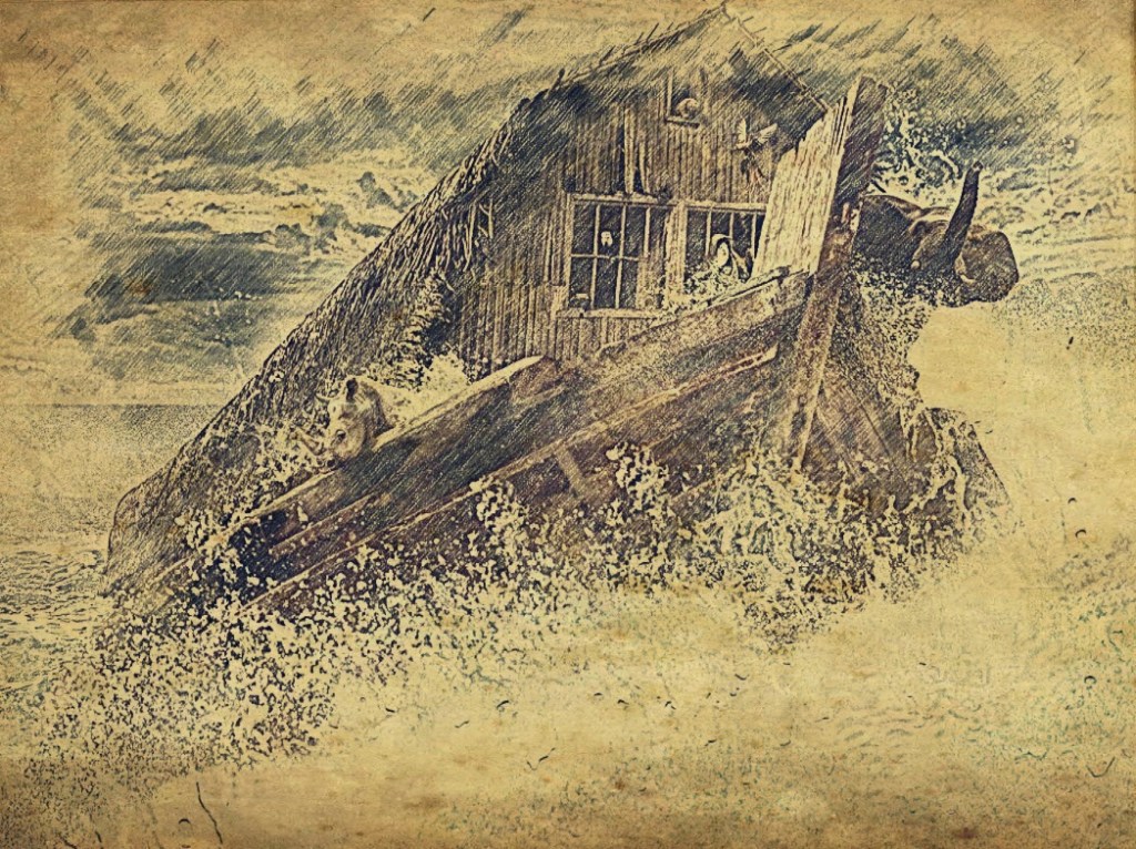 The Floodgates of Heaven Opened and the Rain&nbsp;Falleth