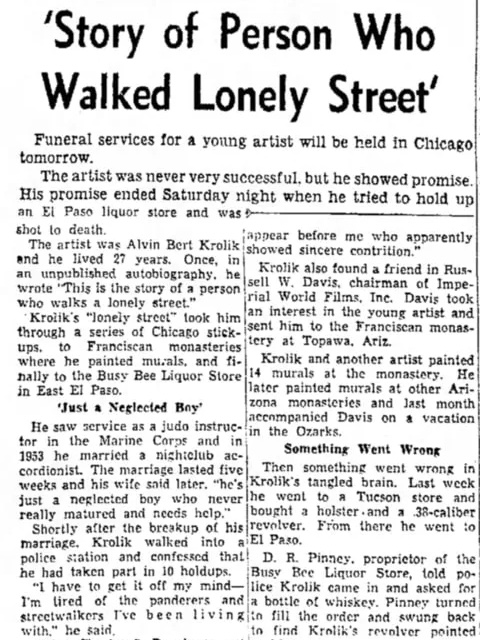 Heartbreak Hotel true story.