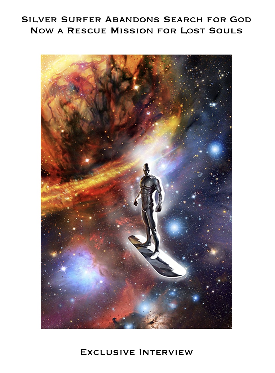 Silver Surfer abandons search for&nbsp;God