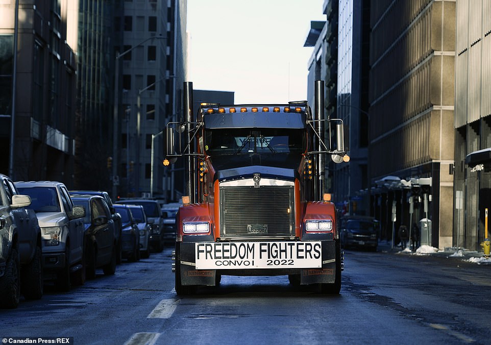 Truckers causing chaos