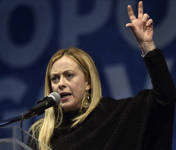 Rightist Giorgia Meloni wins