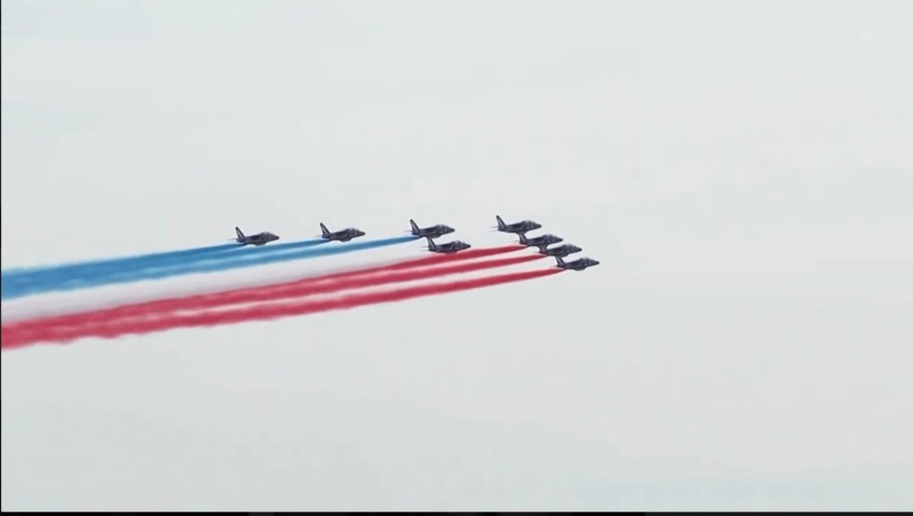 Top Gun flyover for Tom